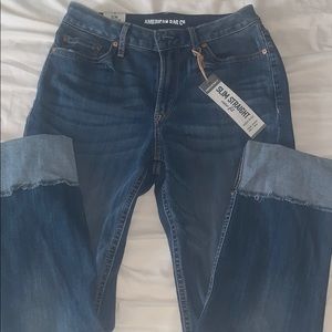 NWT Slim  straight jeans